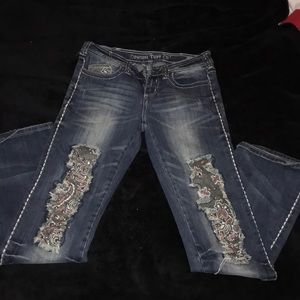 cowgirl tuff rock this jeans 27 regular